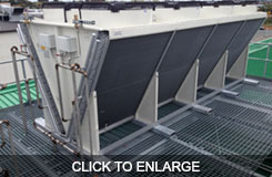 Transcritical C02 gas cooler